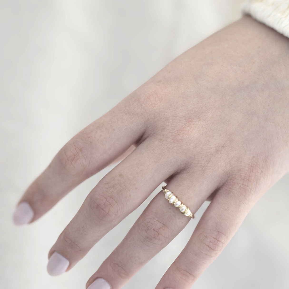 טבעת קשת פנינה