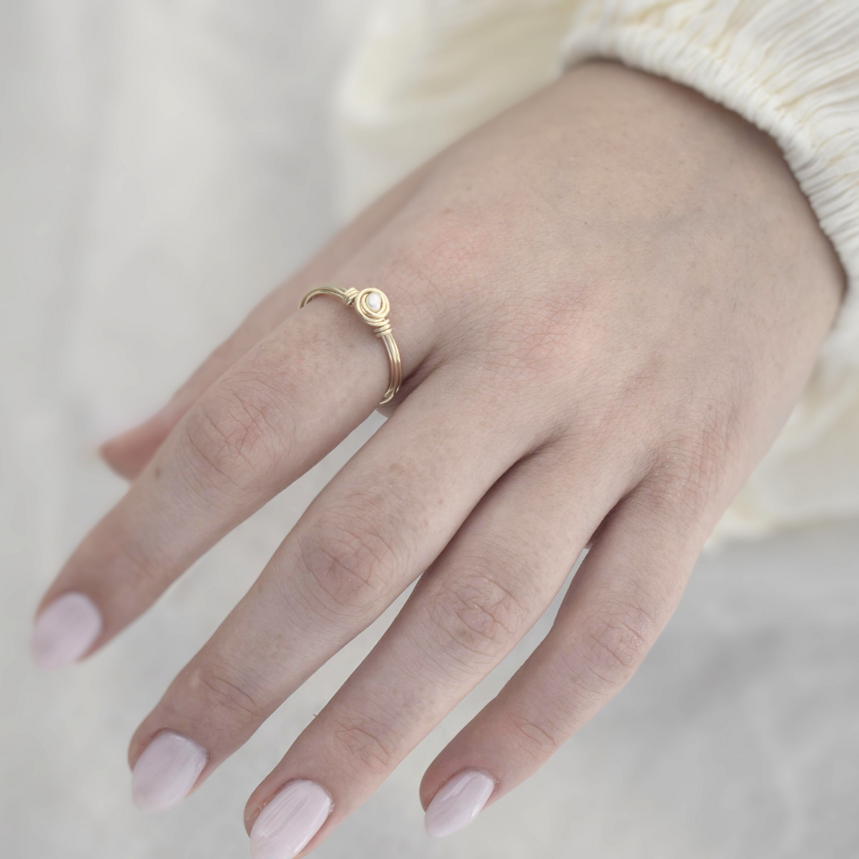 טבעת אור פנינה