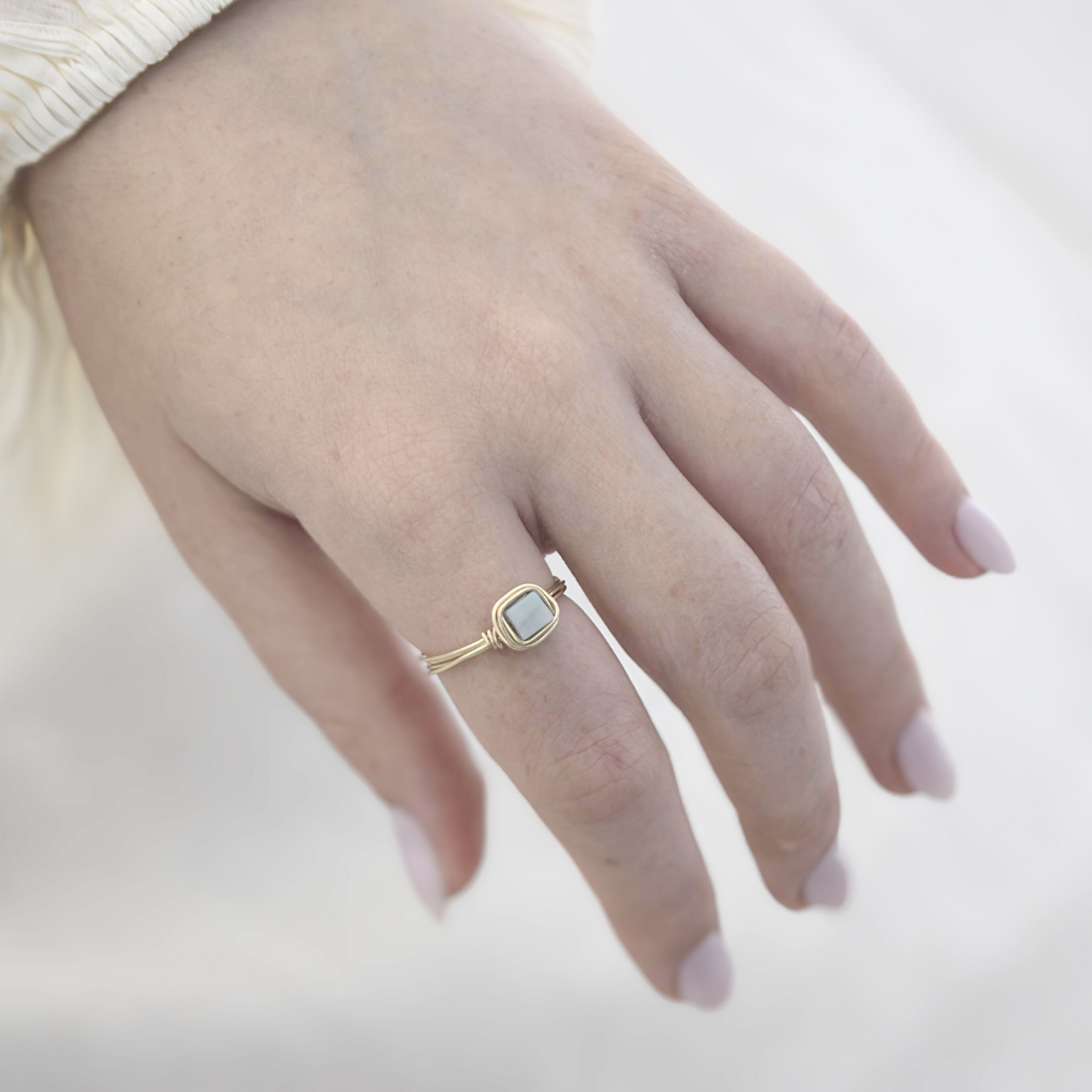 טבעת פז מיני אמזוניט