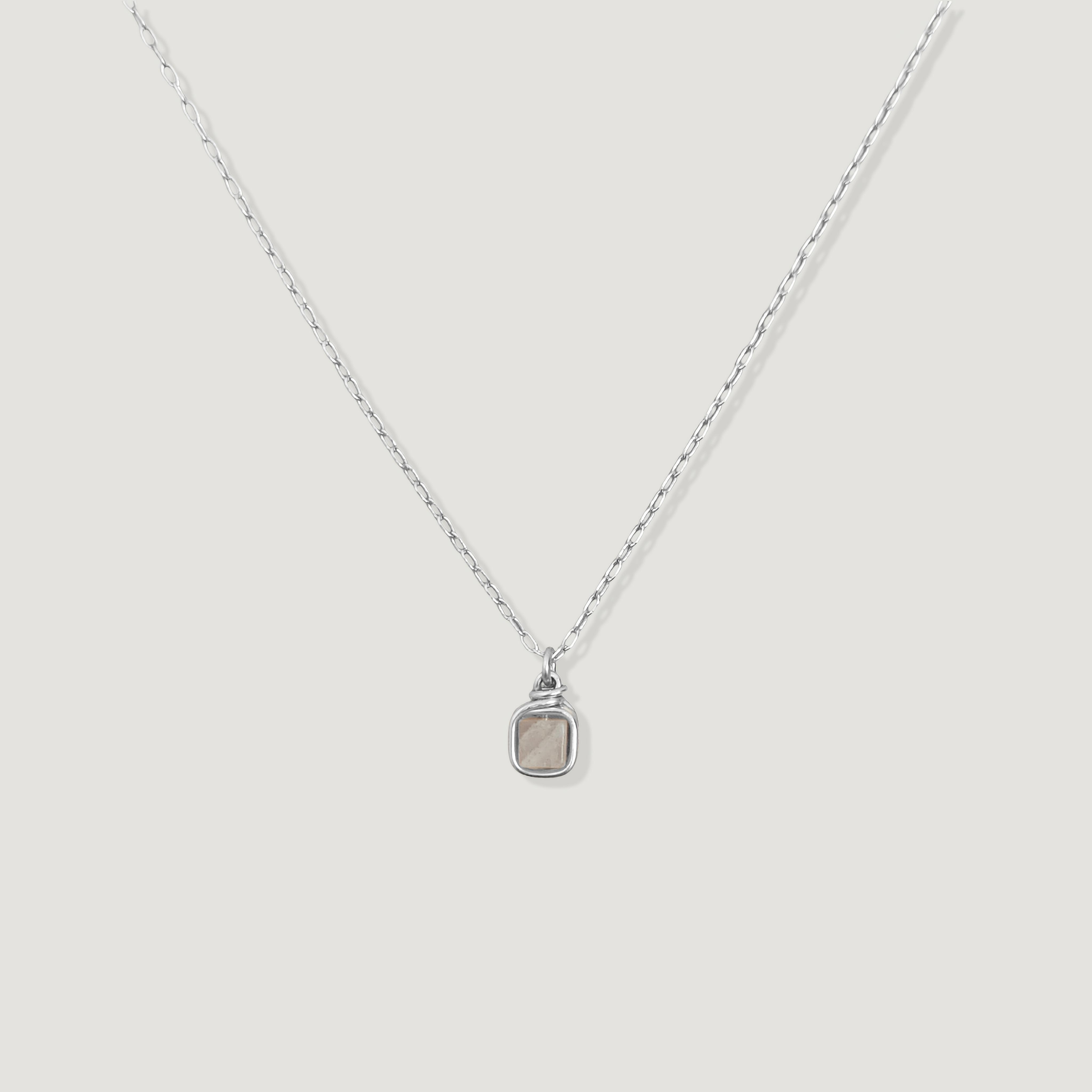 שרשרת פז רוז קוורץ