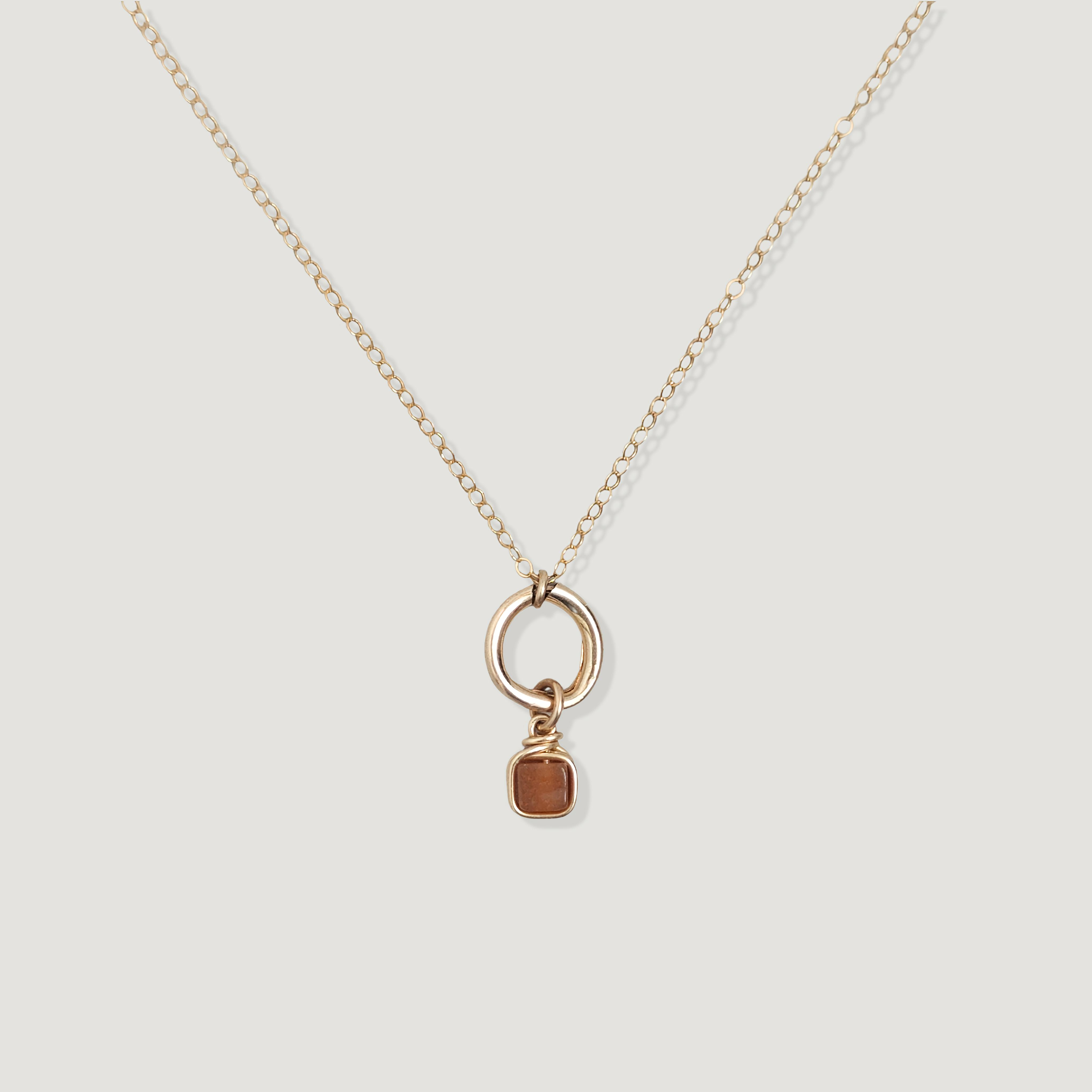 שרשרת חישוק פז אוונטורין