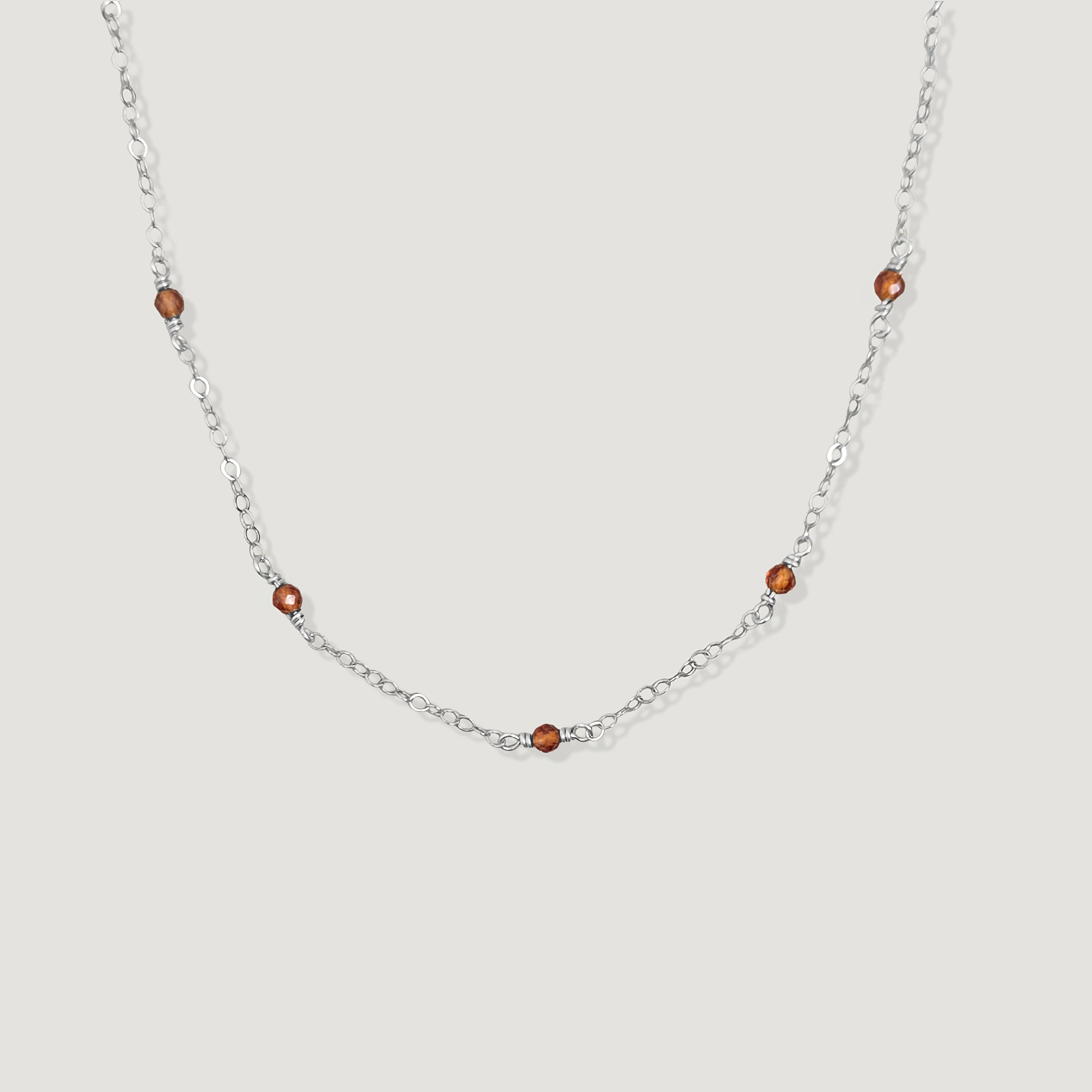 שרשרת אור גרנט כתום