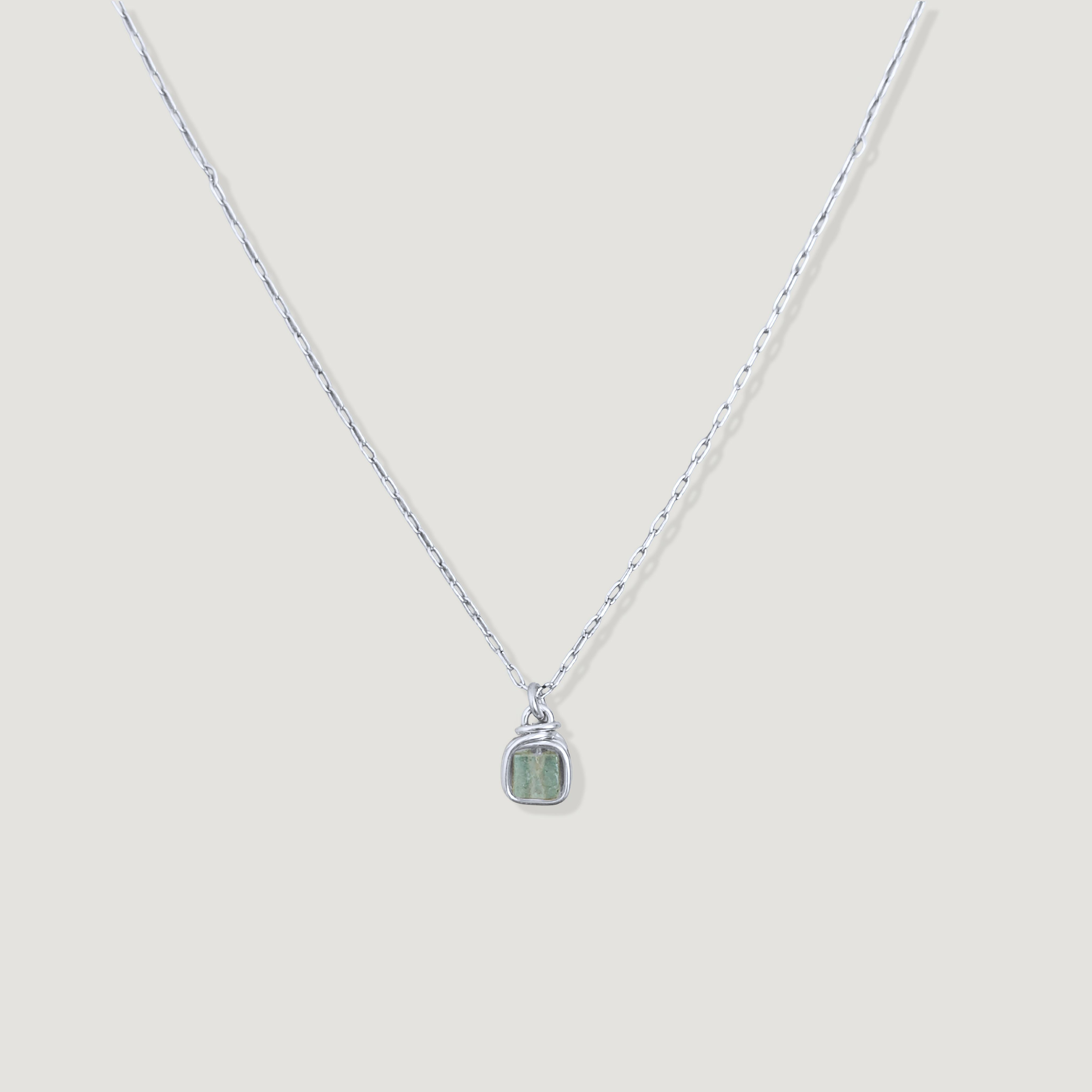 שרשרת פז אקוומרין