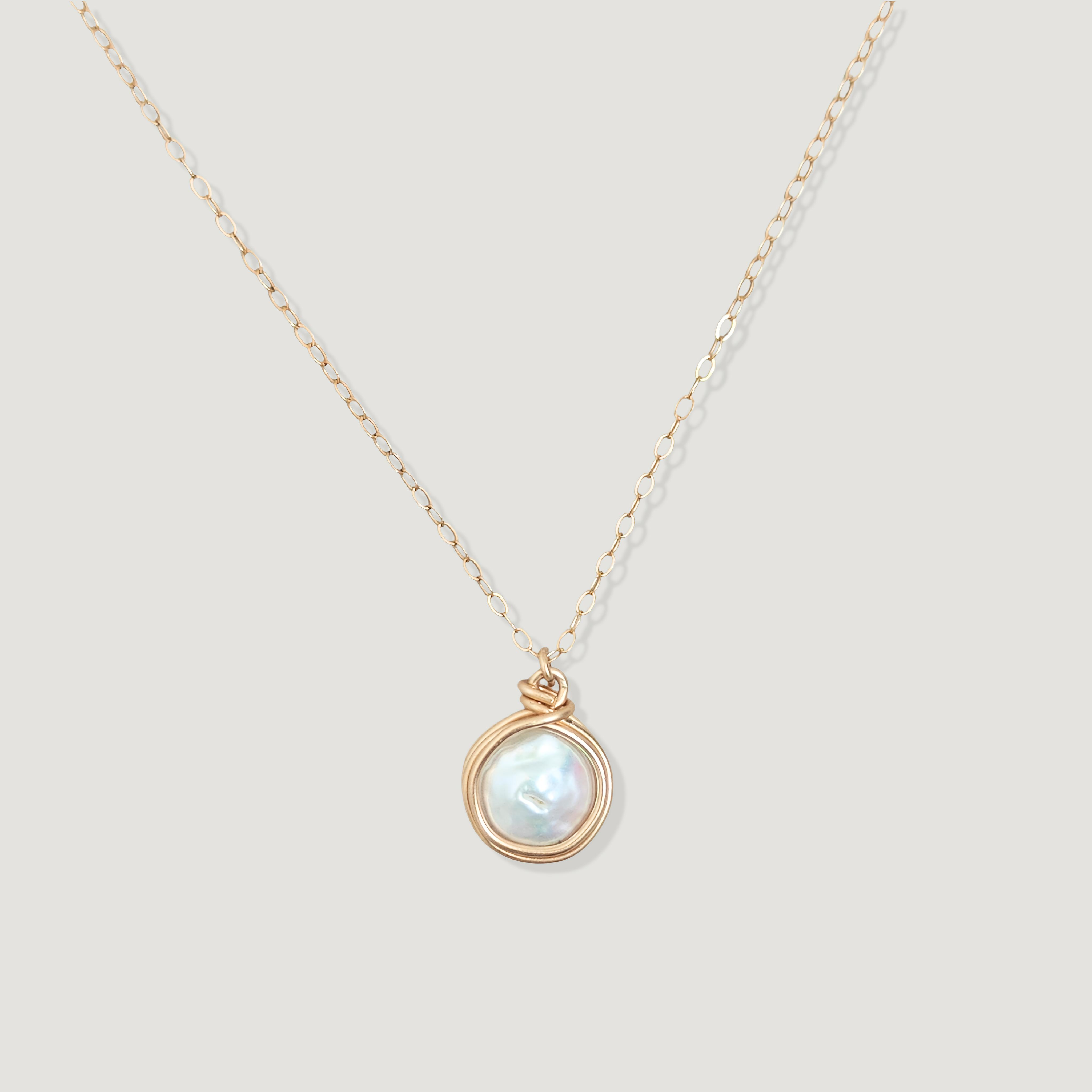 שרשרת סהר פנינה