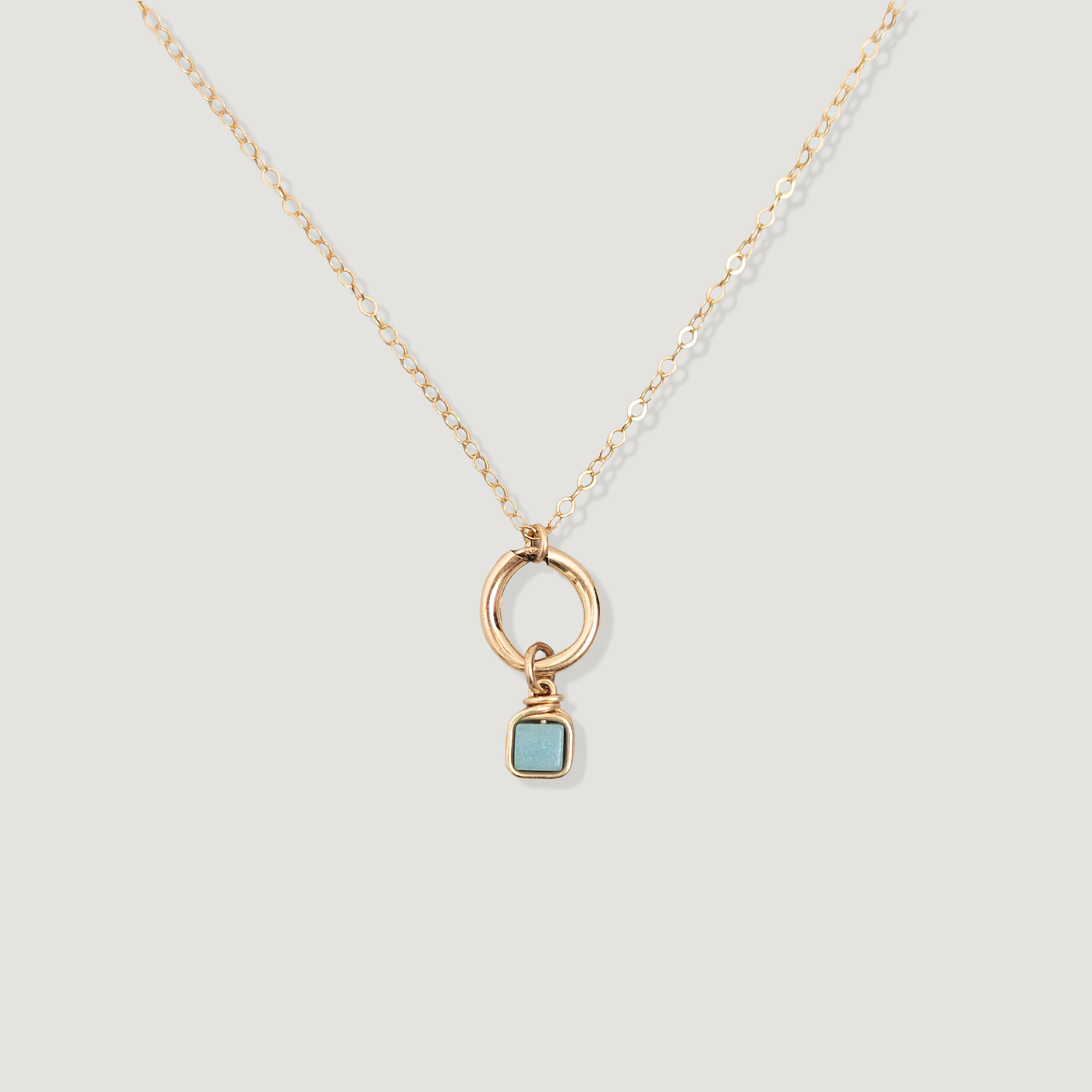 שרשרת חישוק פז אמזוניט