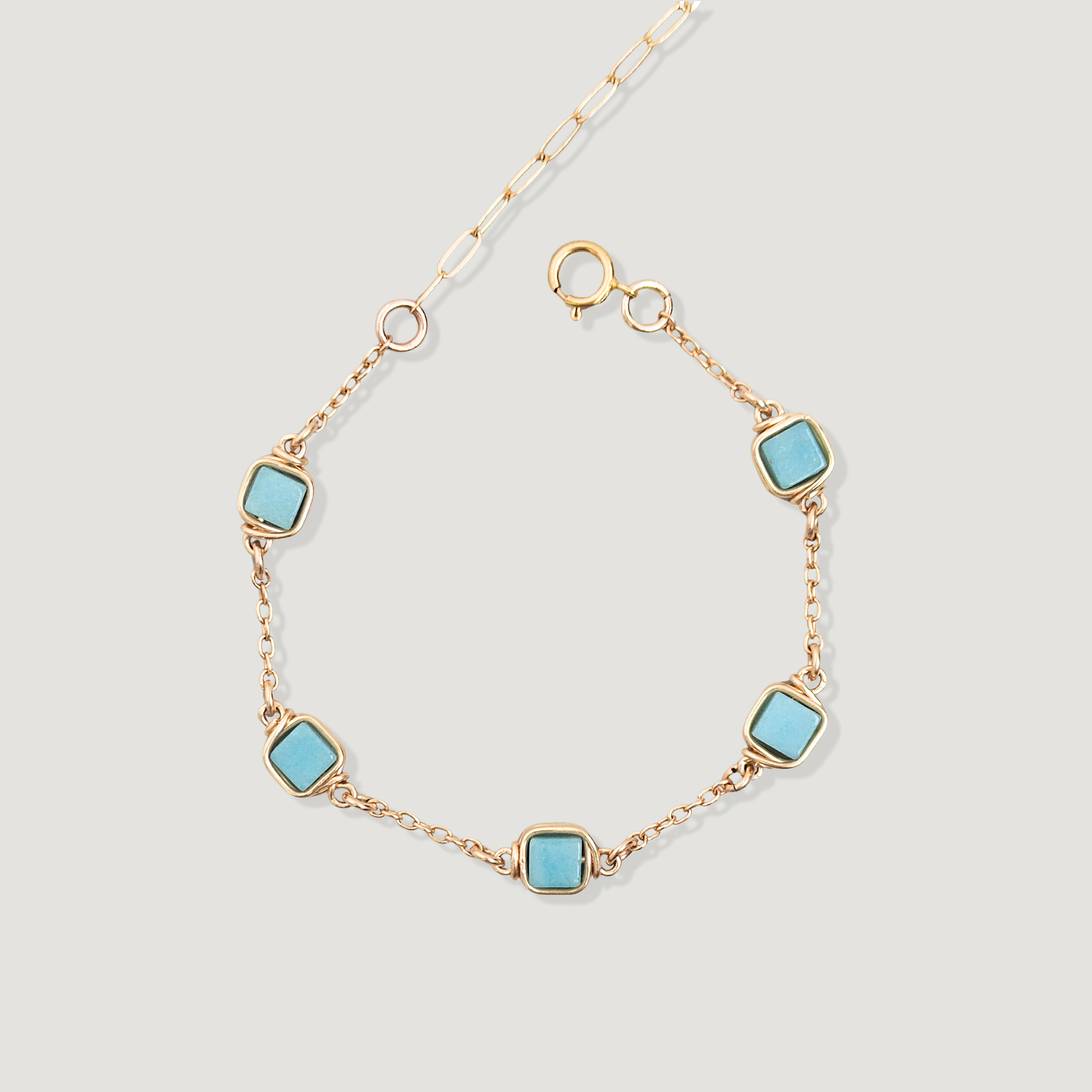 צמיד פז אמזוניט