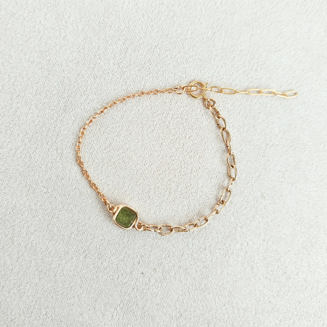 צמיד פז אסימטרי פרידוט