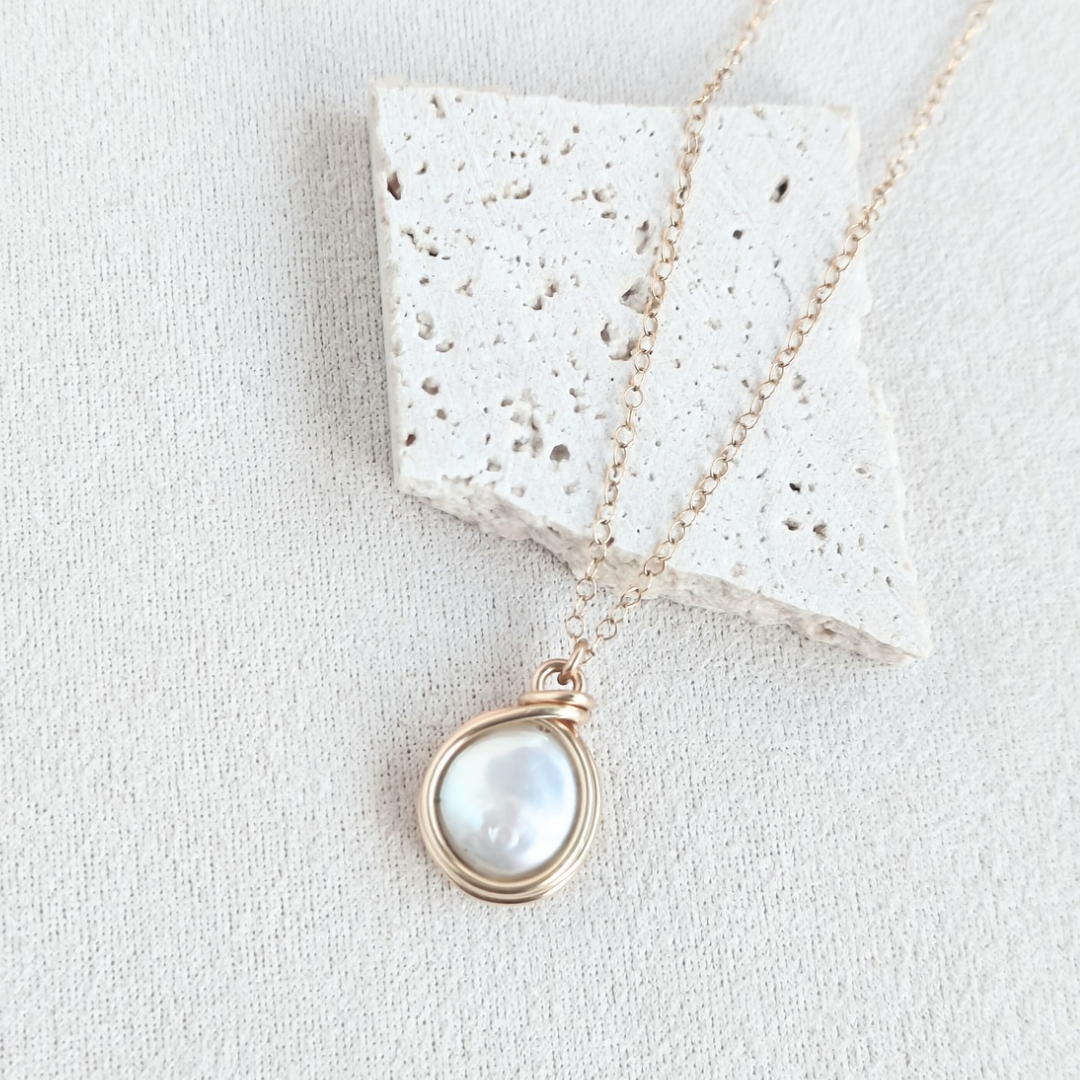 שרשרת סהר פנינה