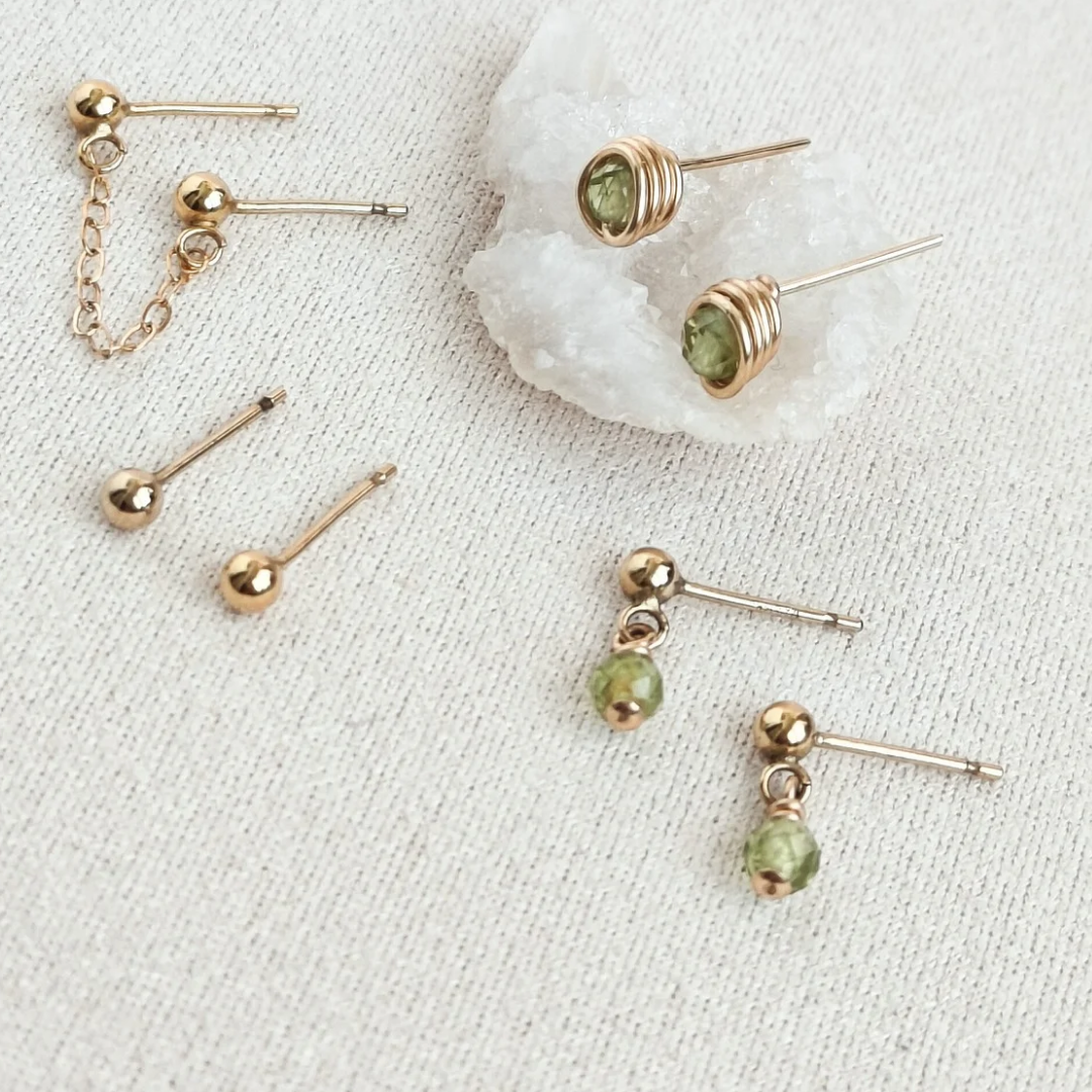 סט עגילים בר פרידוט