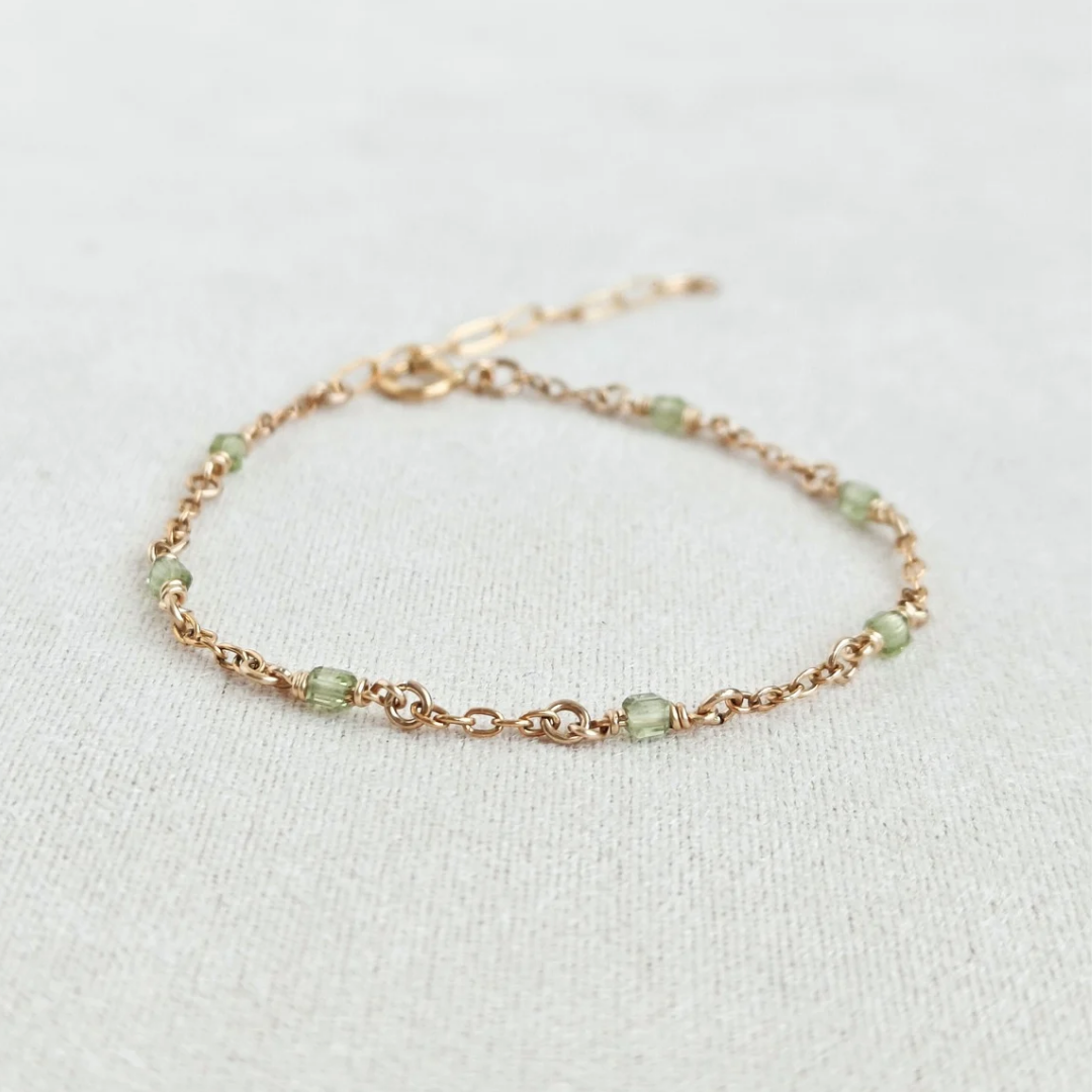 צמיד אור פרידוט