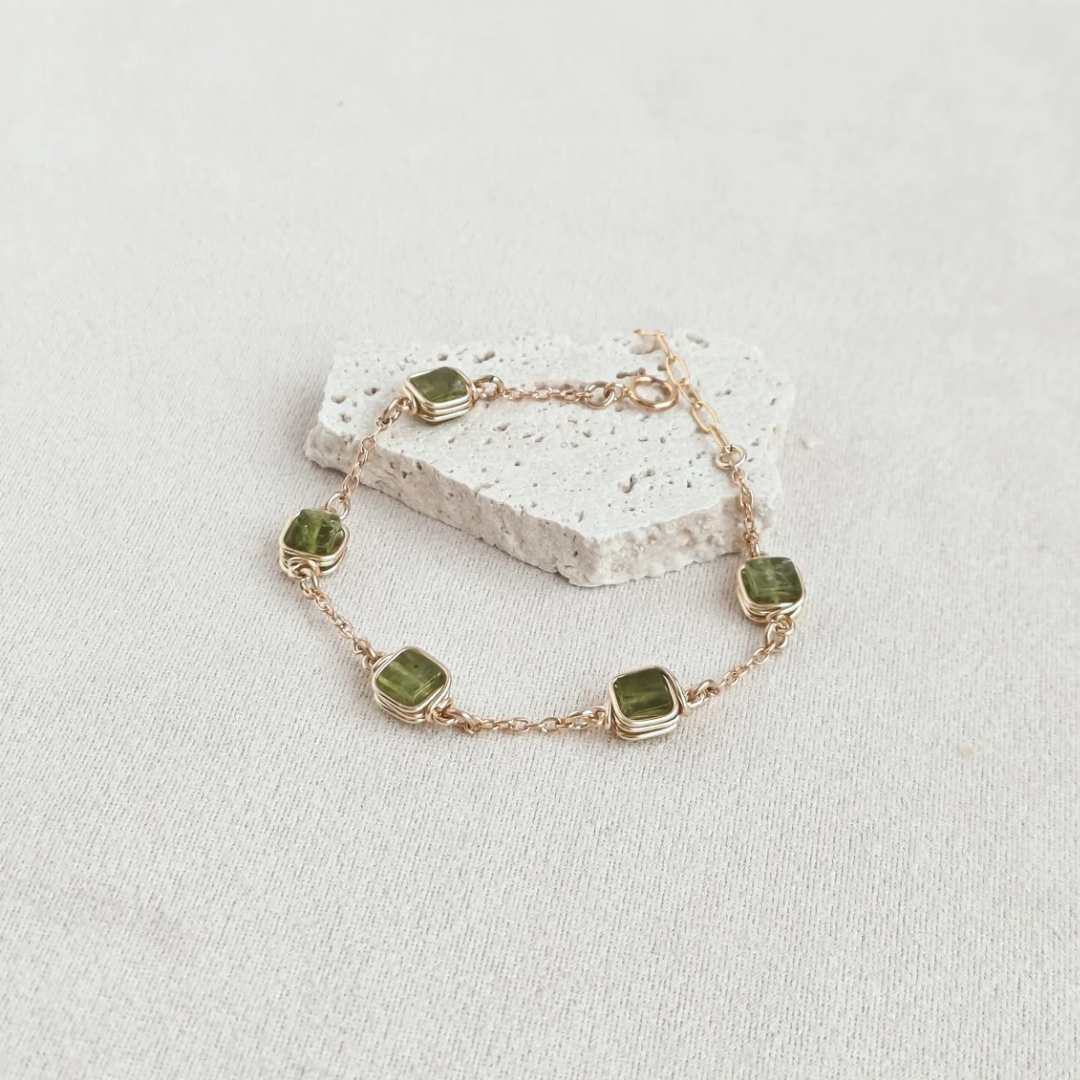 צמיד פז פרידוט