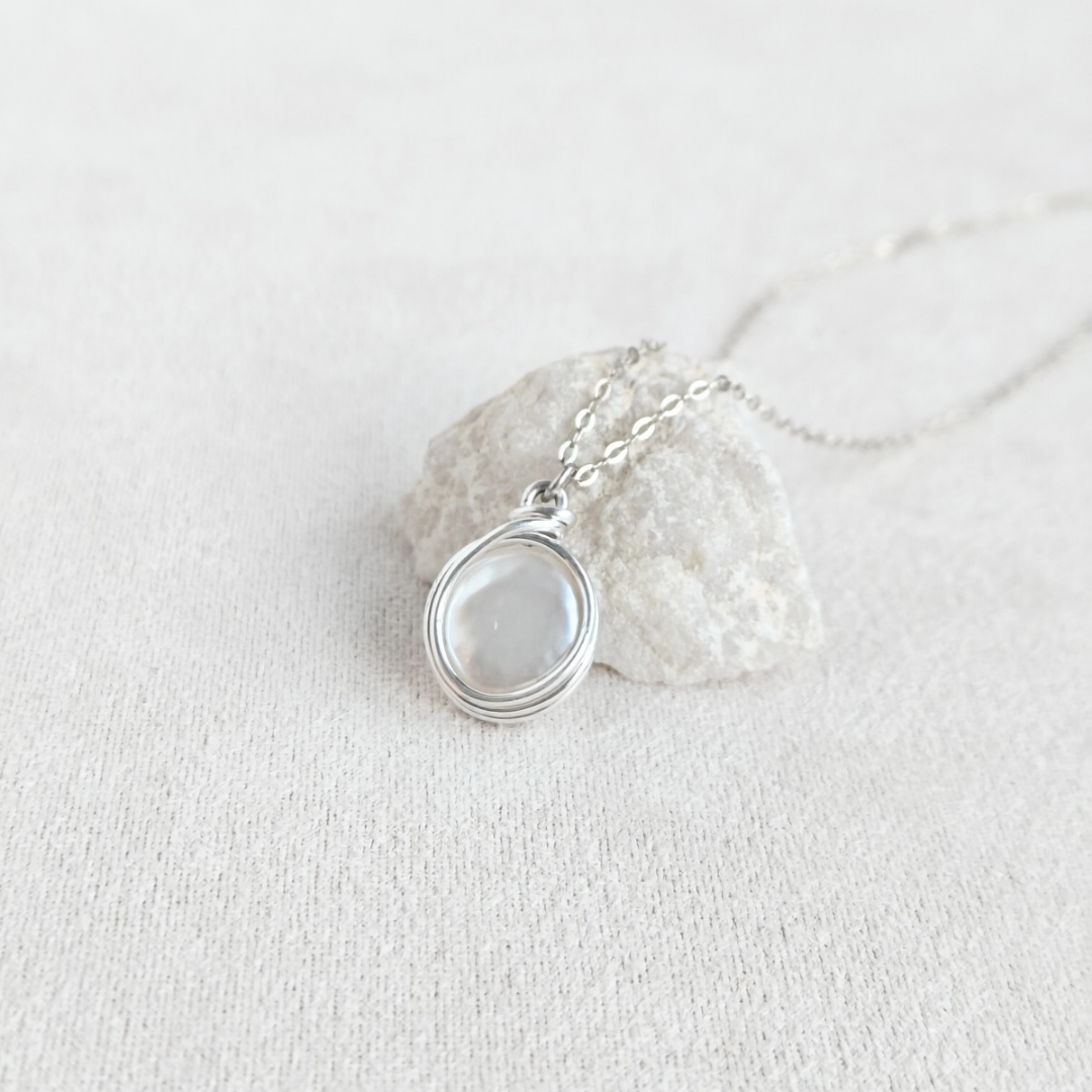 שרשרת סהר פנינה