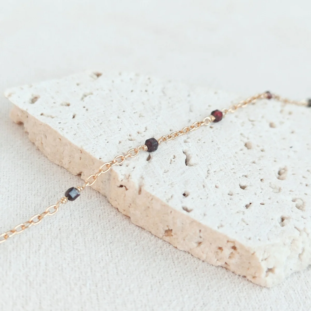 צמיד אור גרנט אדום