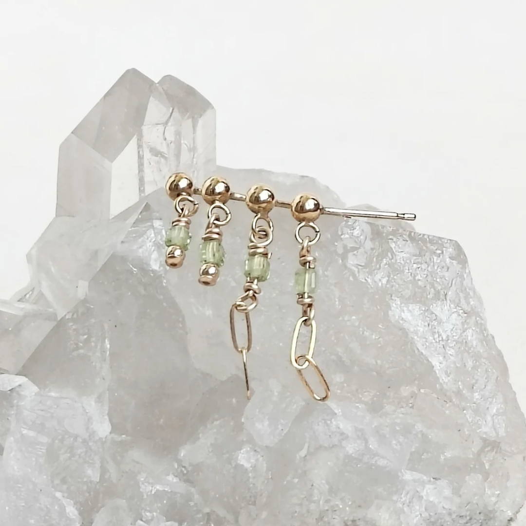 סט עגילים אור פרידוט