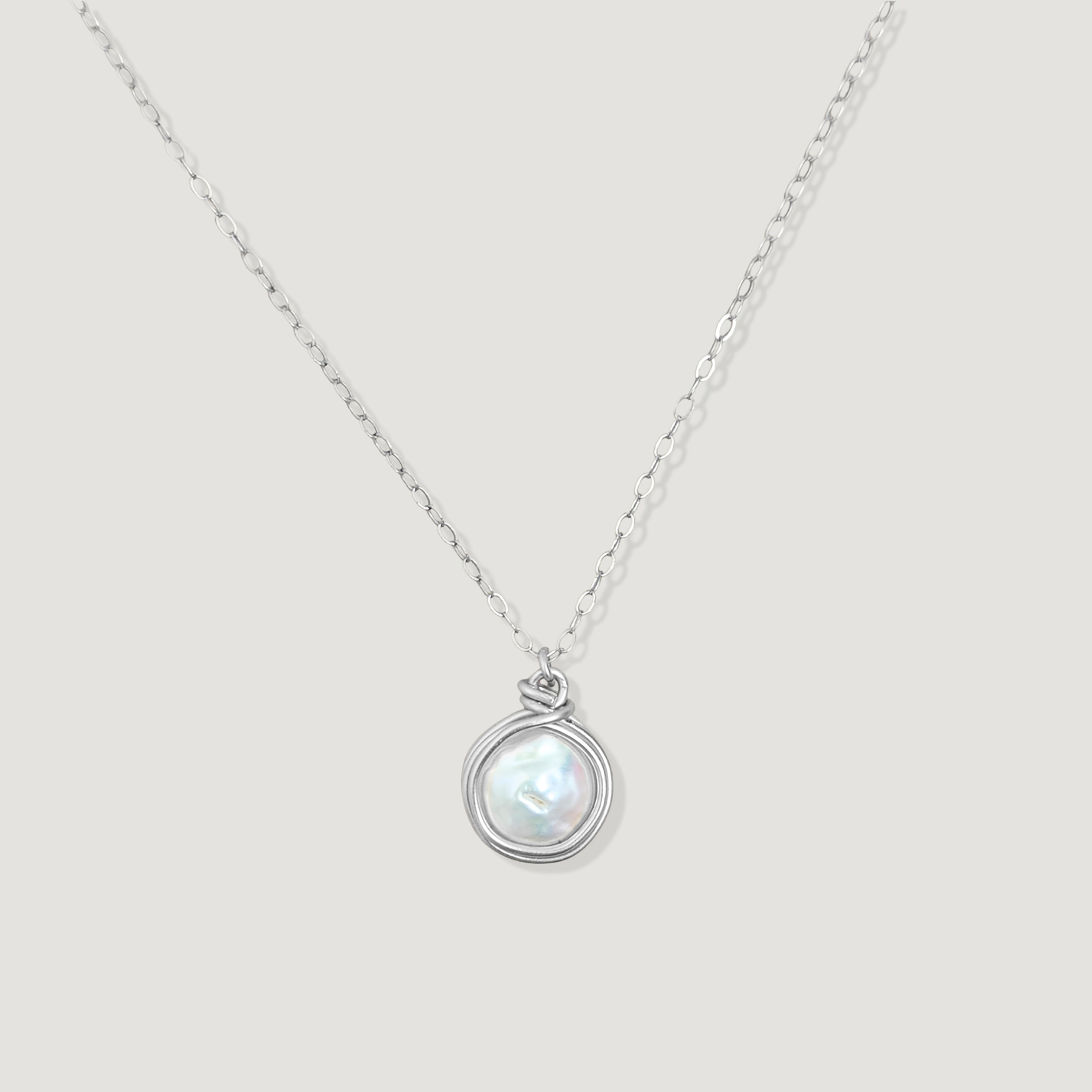 שרשרת סהר פנינה