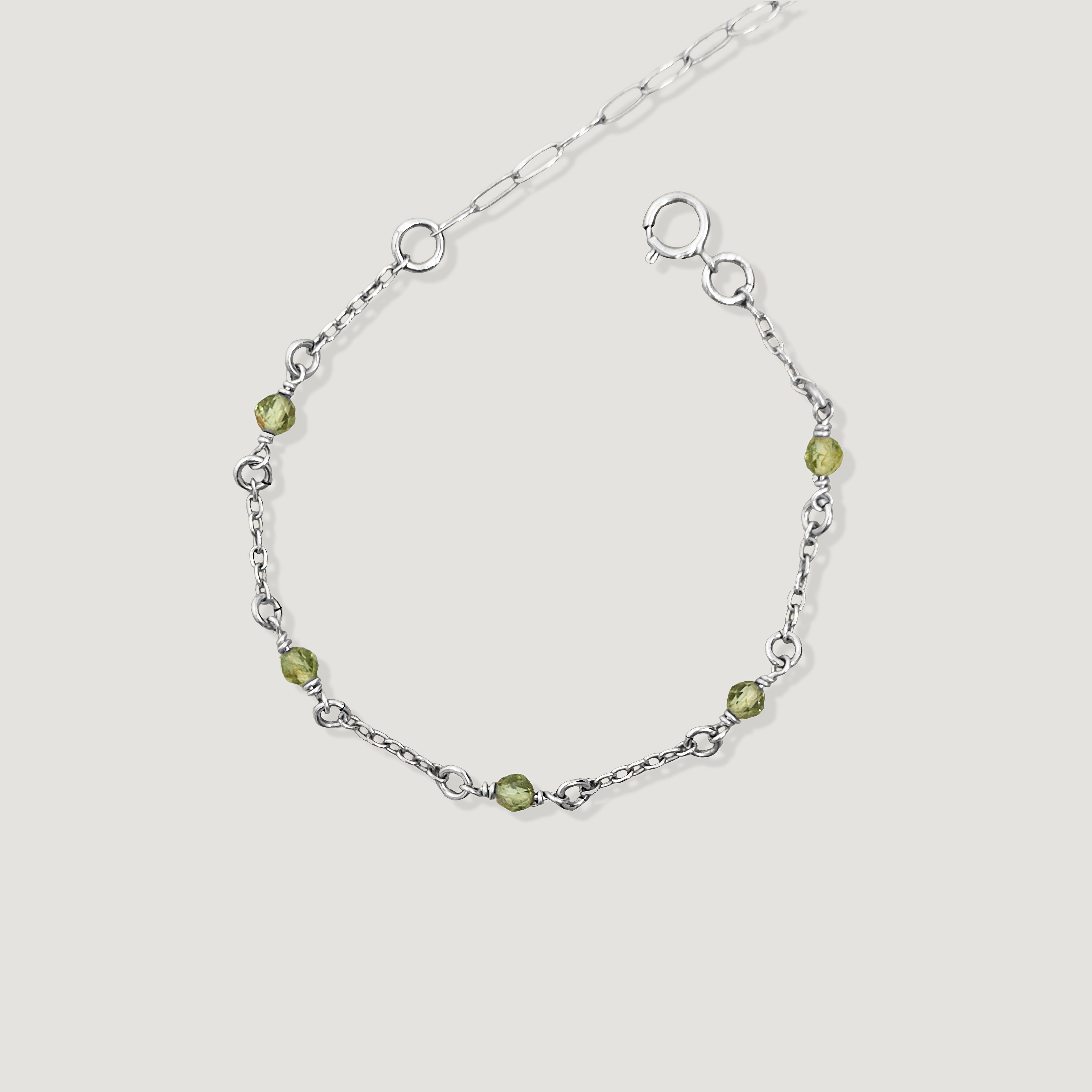 צמיד אור פרידוט