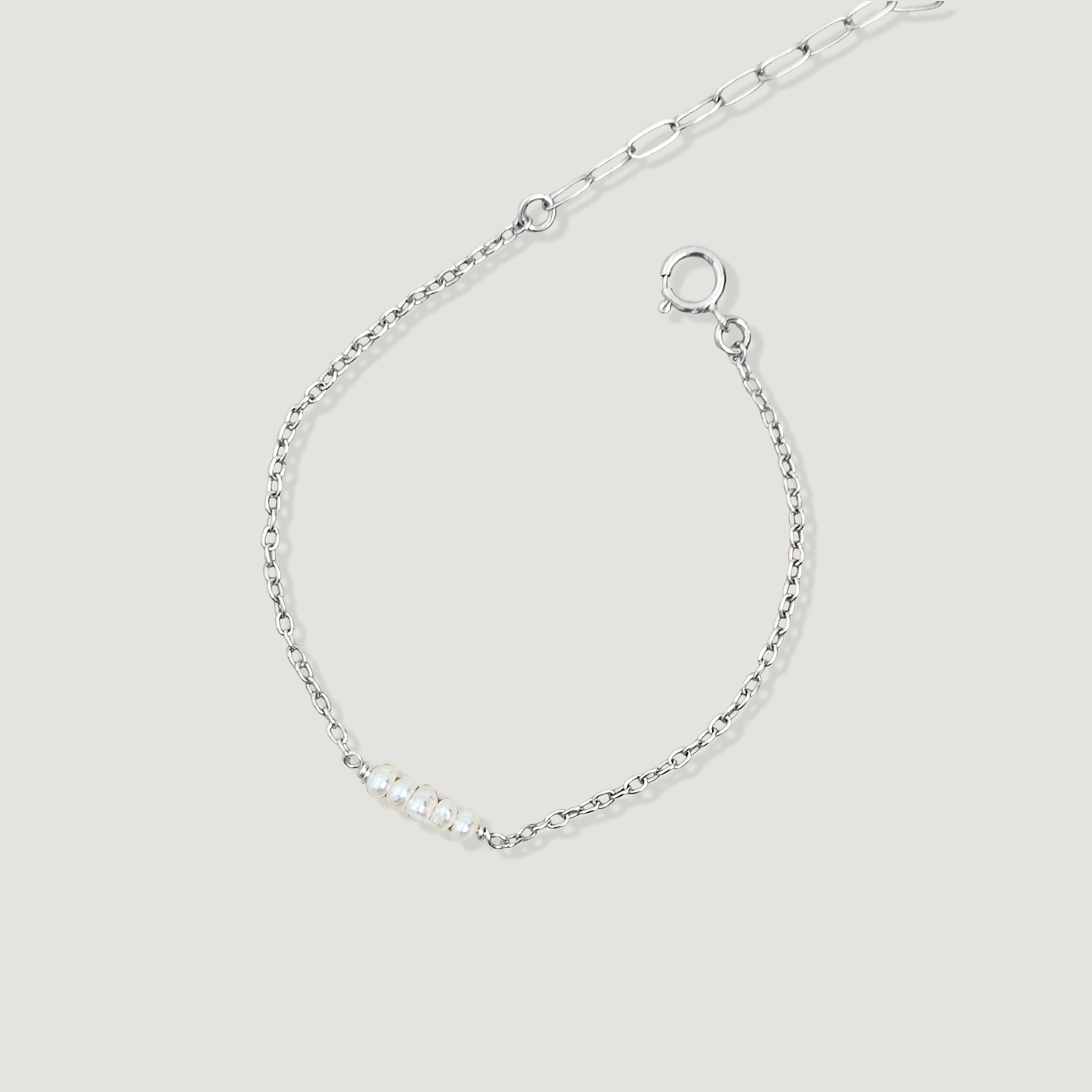 צמיד קשת לינארי פנינה