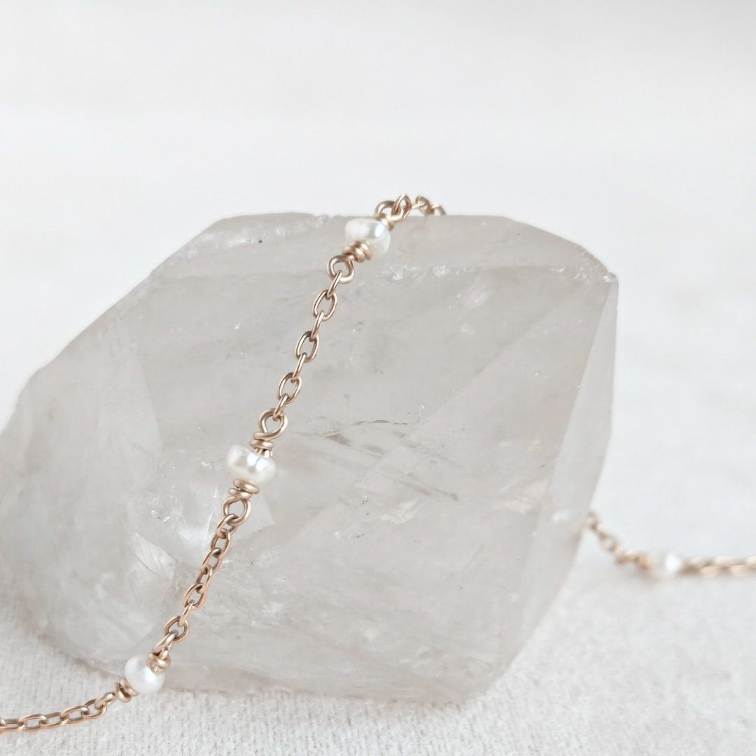 צמיד אור פנינה