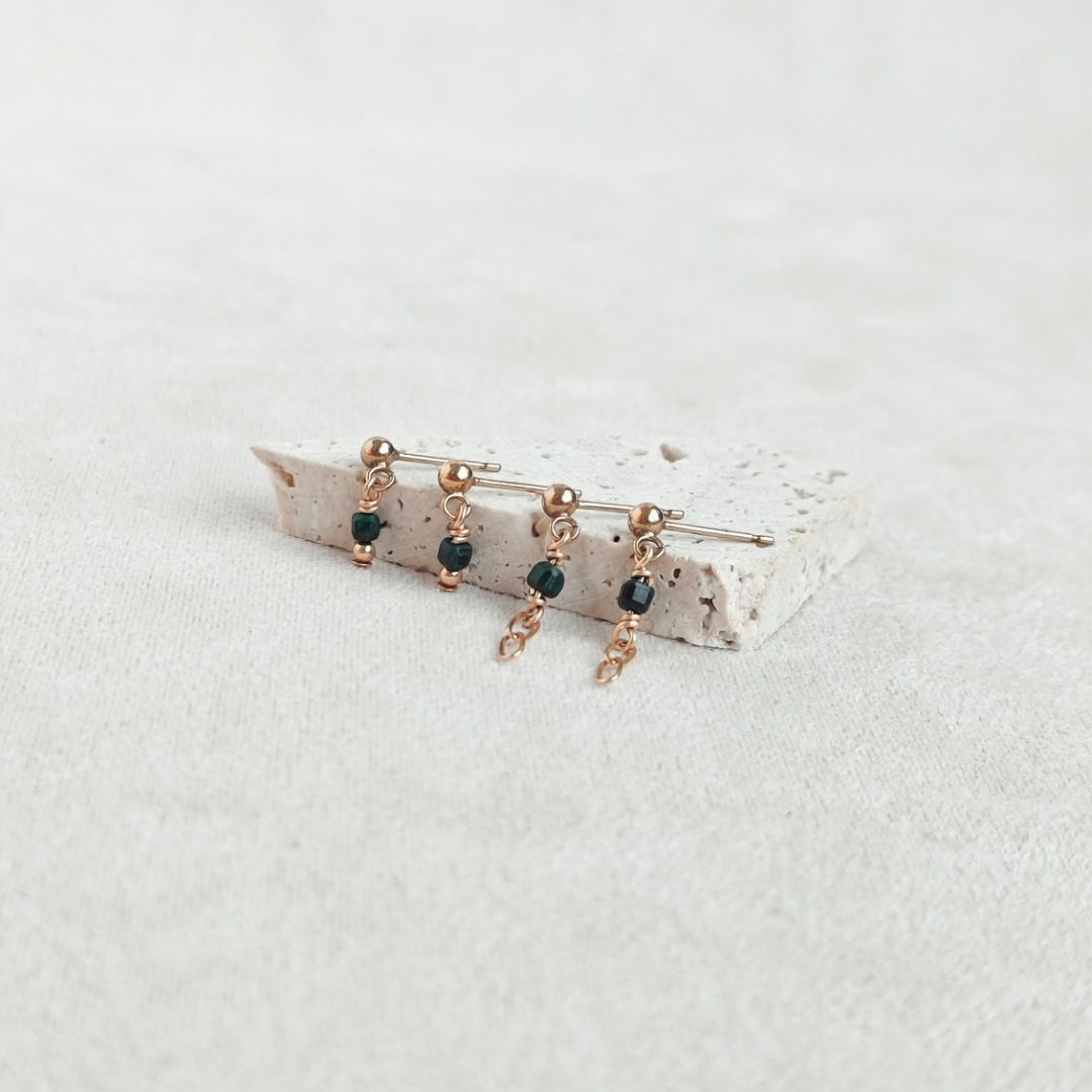 סט עגילים אור מלכית