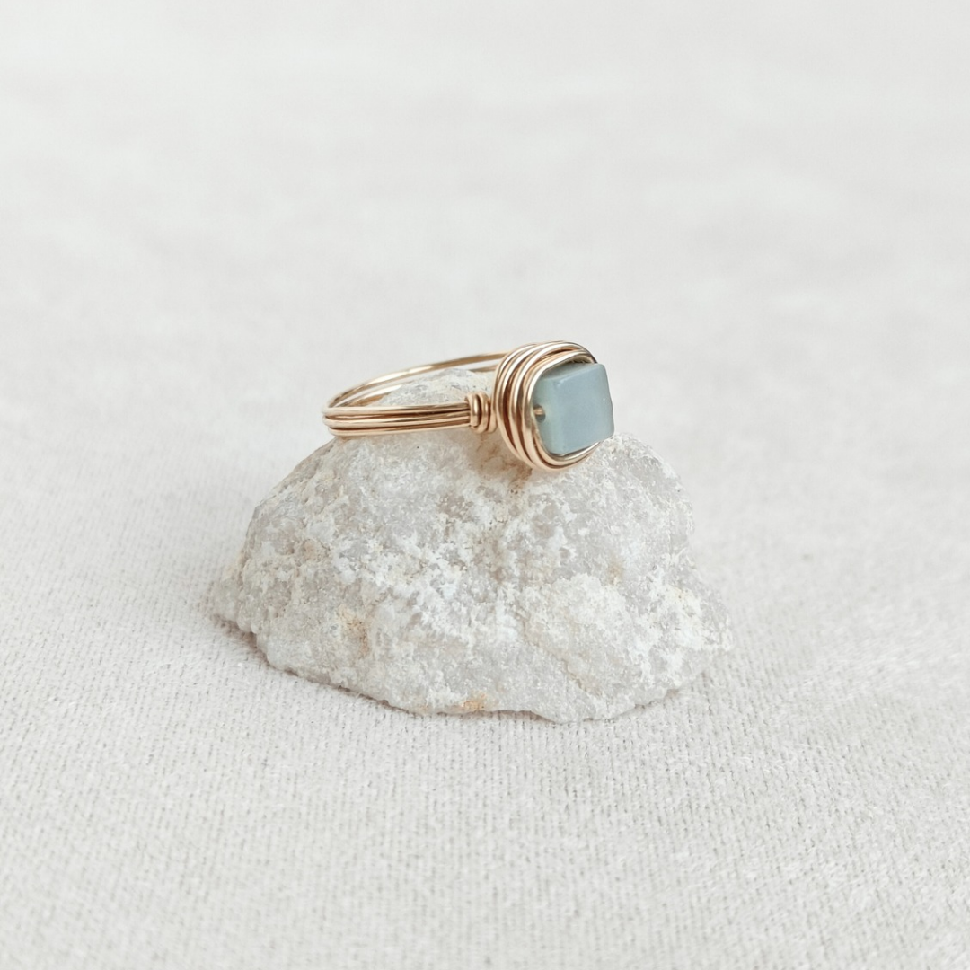 טבעת פז מיני אמזוניט