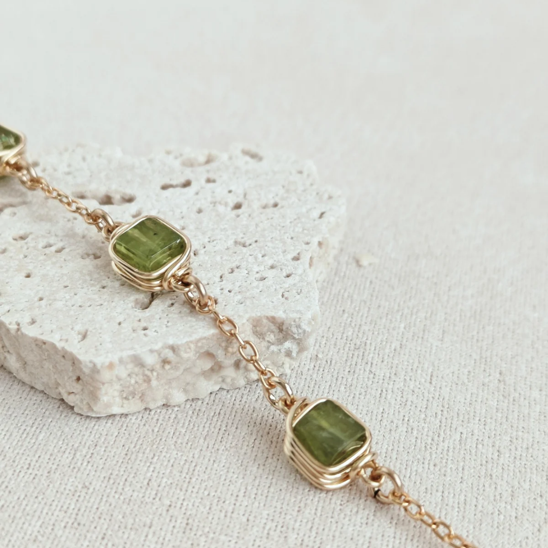 צמיד פז פרידוט