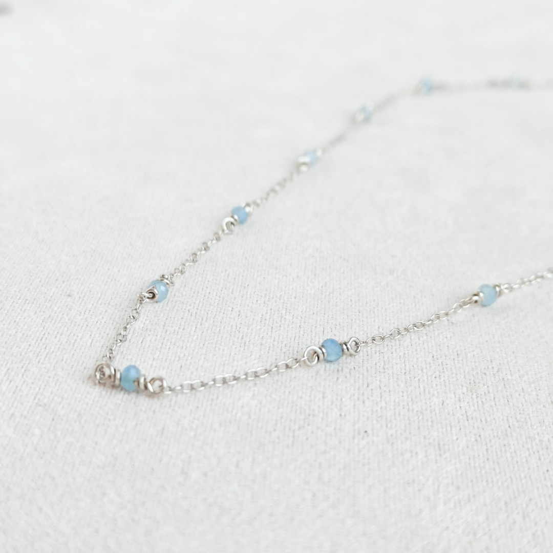 שרשרת אור אקוומרין